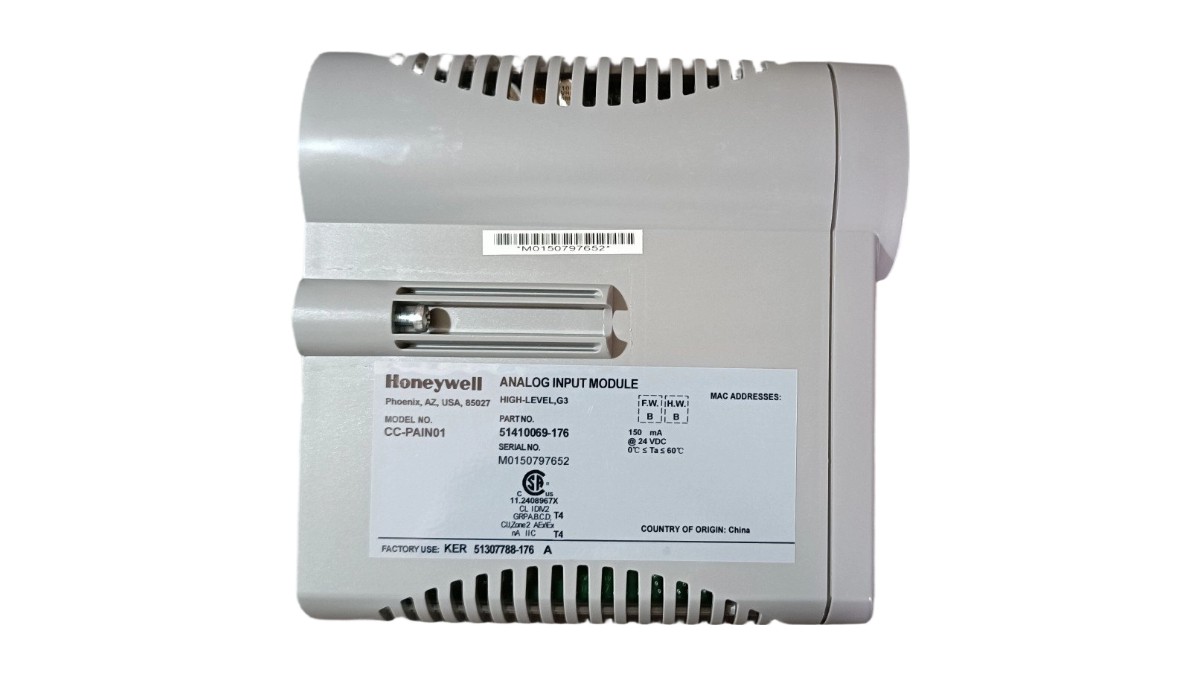 Honeywell CC-PAIN01 High-Level Analog Input Module Honeywell CC-PAIN01 High-Level Analog Input Module